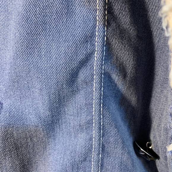 70’s Western Denim Chore Coat with Blanket Lining by Montgomery Ward main image 1